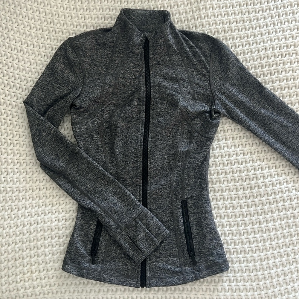 lululemon Define Jacket in Heather Gray